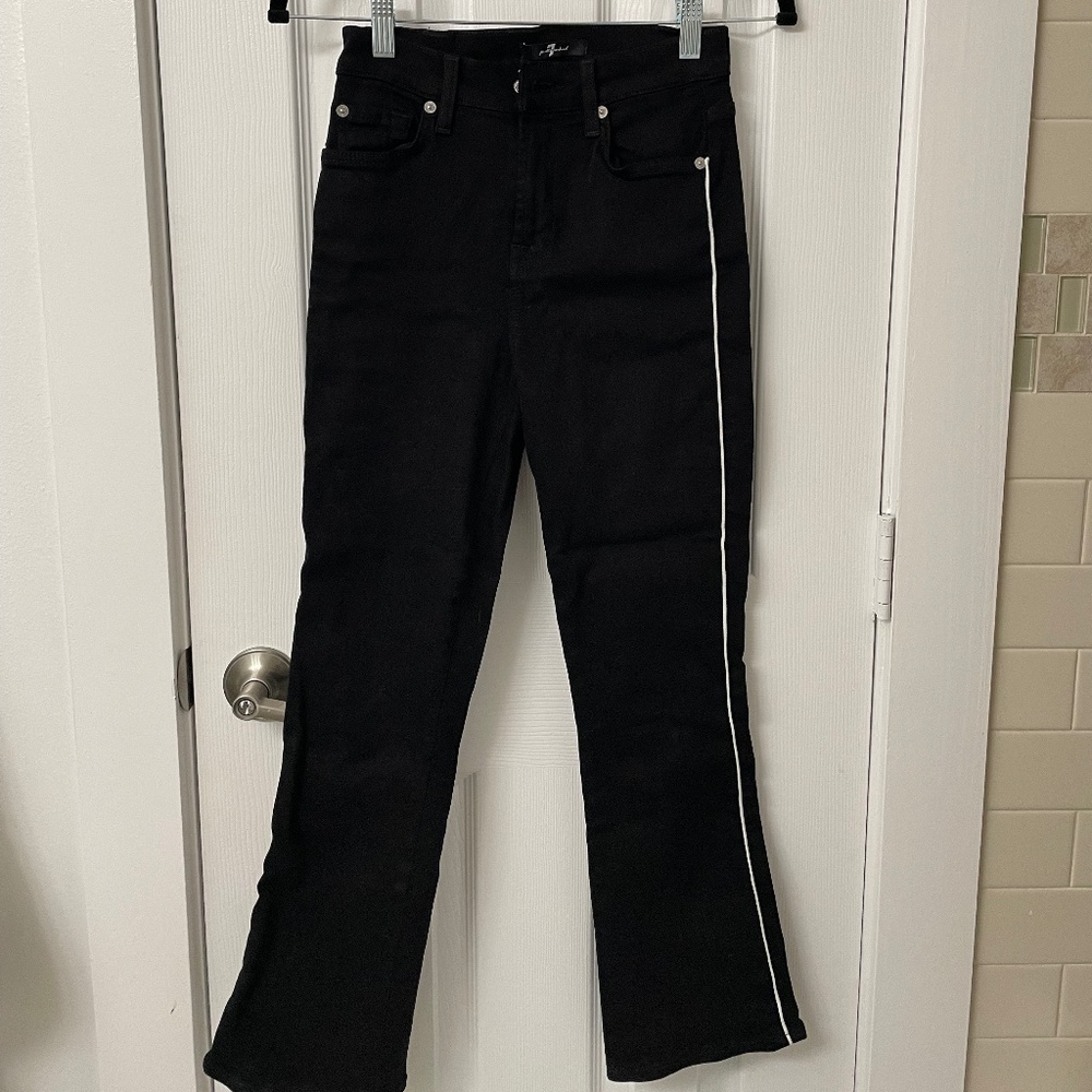 7 For All Man Kind black jeans